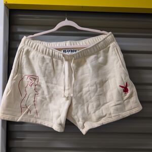 Playboy Cream Women's Shorts